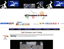 Tablet Screenshot of ettrainingsystems.com